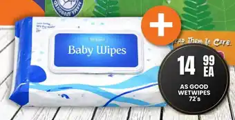 Super Save As Good Baby Wipes offer