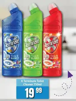 Super Save X Terminate Toilet Cleaner offer