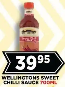 Goal Supermarket Wellingtons sweet chilli sauce offer