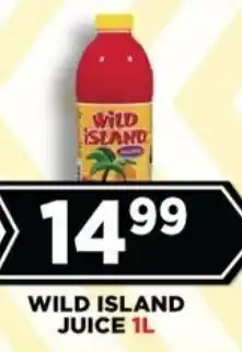 Goal Supermarket Wild island juice offer