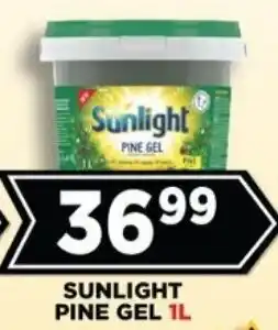 Goal Supermarket Sunlight pine gel offer