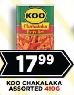 Goal Supermarket Koo chakalaka assorted offer