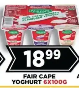 Goal Supermarket Fair cape yoghurt offer