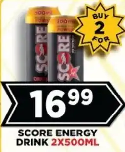 Goal Supermarket Score energy drink offer