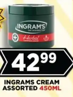 Goal Supermarket Ingrams cream assorted offer