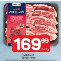 Pick n Pay Bulk Lamb Braai Chops offer