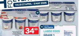 Pick n Pay Lancewood Double Cream Yoghurt Assorted 6 x 100g Per Pack offer