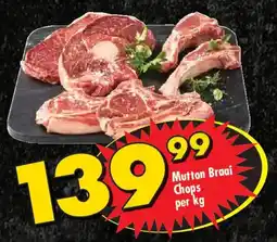 Shoprite Mutton Braai Chops offer