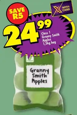 Shoprite Class 1 Granny Smith Apples offer
