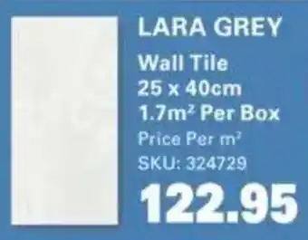 Lara grey wall tile