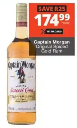 Liquor Shop Captain Morgan Original Spiced Gold Rum offer