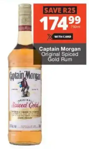 Liquor Shop Captain Morgan Original Spiced Gold Rum offer
