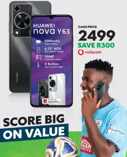 Ackermans Huawei Nova Y63 offer