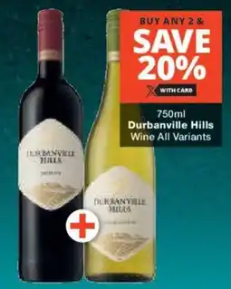 Liquor Shop Durbanville Hills Wine All Variants offer
