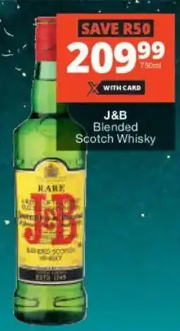 Liquor Shop J&B Blended Scotch Whisky offer