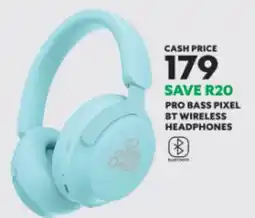 Ackermans Pro bass pixel bt wireless headphones offer