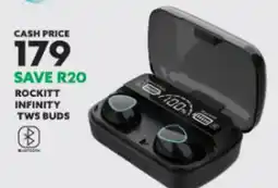 Ackermans Rockitt infinity tws buds offer