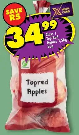 Shoprite Class 1 Top Red Apples offer