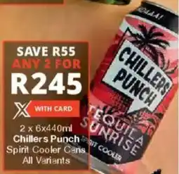 Checkers Liquor Shop Chillers Punch Spirit Cooler Cans offer