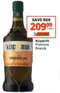 Checkers Liquor Shop Klipdrift Premium Brandy offer