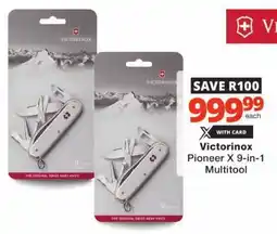 Checkers Victorinox Pioneer X 9-in-1 Multitool offer