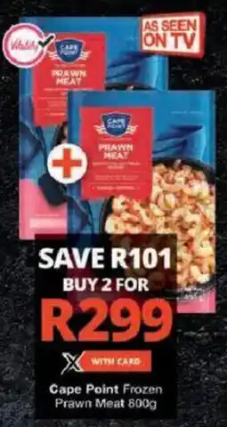 Checkers Hyper Cape Point Frozen Prawn Meat offer