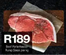 Checkers Hyper Beef Porterhouse Rump Steak offer
