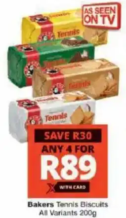 Checkers Hyper Bakers Tennis Biscuits All Variants offer