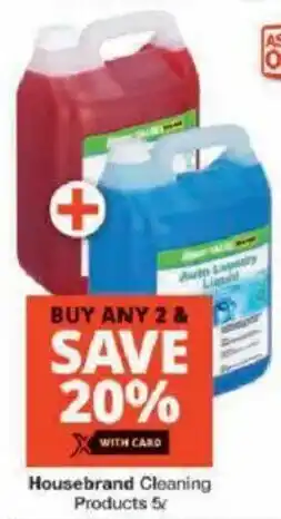 Checkers Hyper Housebrand Cleaning Products offer