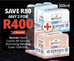 Checkers Hyper Bernini Spirit Cooler All Variants offer