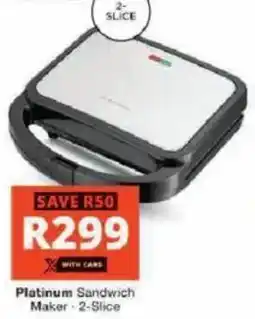 Checkers Hyper Platinum Sandwich Maker offer