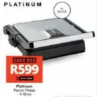 Checkers Hyper Platinum Panini Press offer