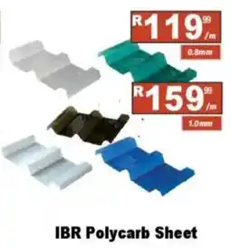 K Carrim IBR Polycarb Sheet offer