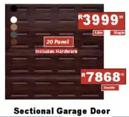 K Carrim Sectional Garage Door offer