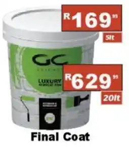 K Carrim Final Coat offer