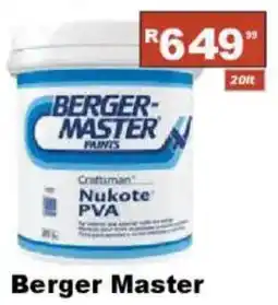 K Carrim Berger Master offer