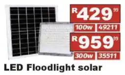 K Carrim LED Floodlight solar offer