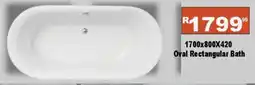 K Carrim Oval Rectangular Bath offer