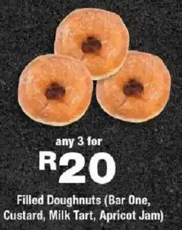OK urban Filled Doughnuts Bar One, Custard, Milk Tart, Apricot Jam offer