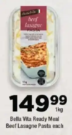 OK urban Bella Vita Ready Meal Beef Lasagne Pasta offer