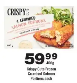 OK urban Crispy Cuts Frozen Crumbed Salmon Portions offer