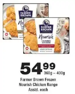 OK urban Farmer Brown Frozen Nourish Chicken Range offer