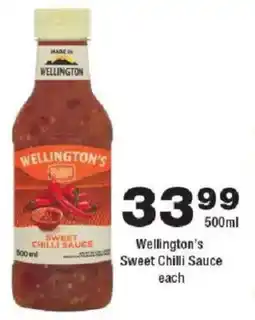 OK urban Wellington's Sweet Chilli Sauce offer