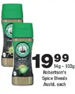 OK urban Robertson's Spice Blends offer