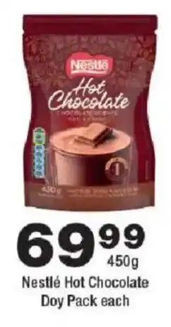 OK urban Nestlé Hot Chocolate Doy Pack offer