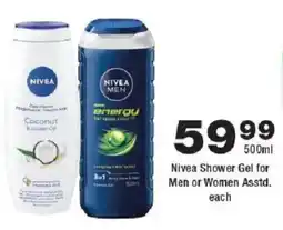 OK urban Nivea Shower Gel for Men or Women offer