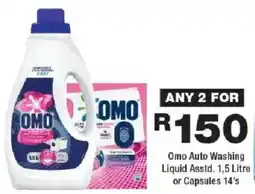 OK urban Omo Auto Washing Liquid or Capsules offer