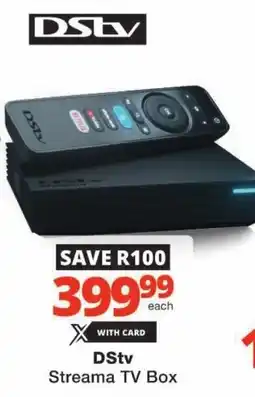 Checkers DStv Streama TV Box offer