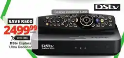 Checkers DStv Explora Ultra Decoder offer
