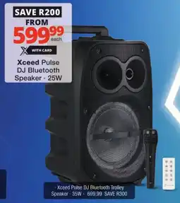 Checkers Xceed Pulse DJ Bluetooth Speaker offer